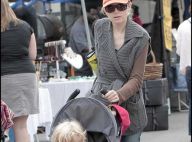 Bridget Fonda et son fils... s'offrent un tour à la ferme en plein centre de Los Angeles !