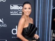 Eva Longoria : Craquante en petite robe noire... très courte