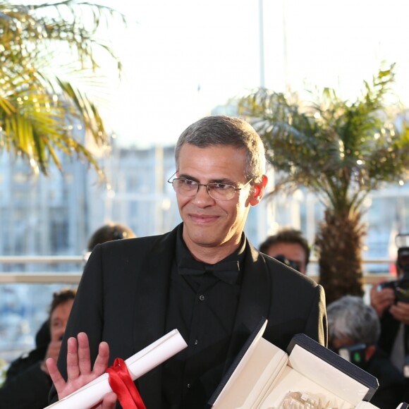 Abdellatif Kechiche (Palme d'Or pour "La vie d'Adèle") - Photocall de la remise des palmes lors du 66eme festival du film de Cannes. Le 26 mai 2013