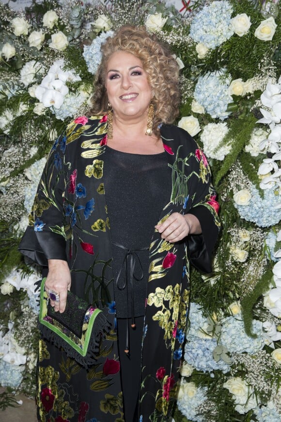 Marianne James - Photocall de la 16ème soirée Sidaction dans la salle de réception du Pavillon d'Armenonville à Paris, France, le 26 janvier 2018. © Olivier Borde/Bestimage