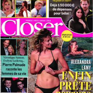 Couverture de Closer- 3 mai 2019.