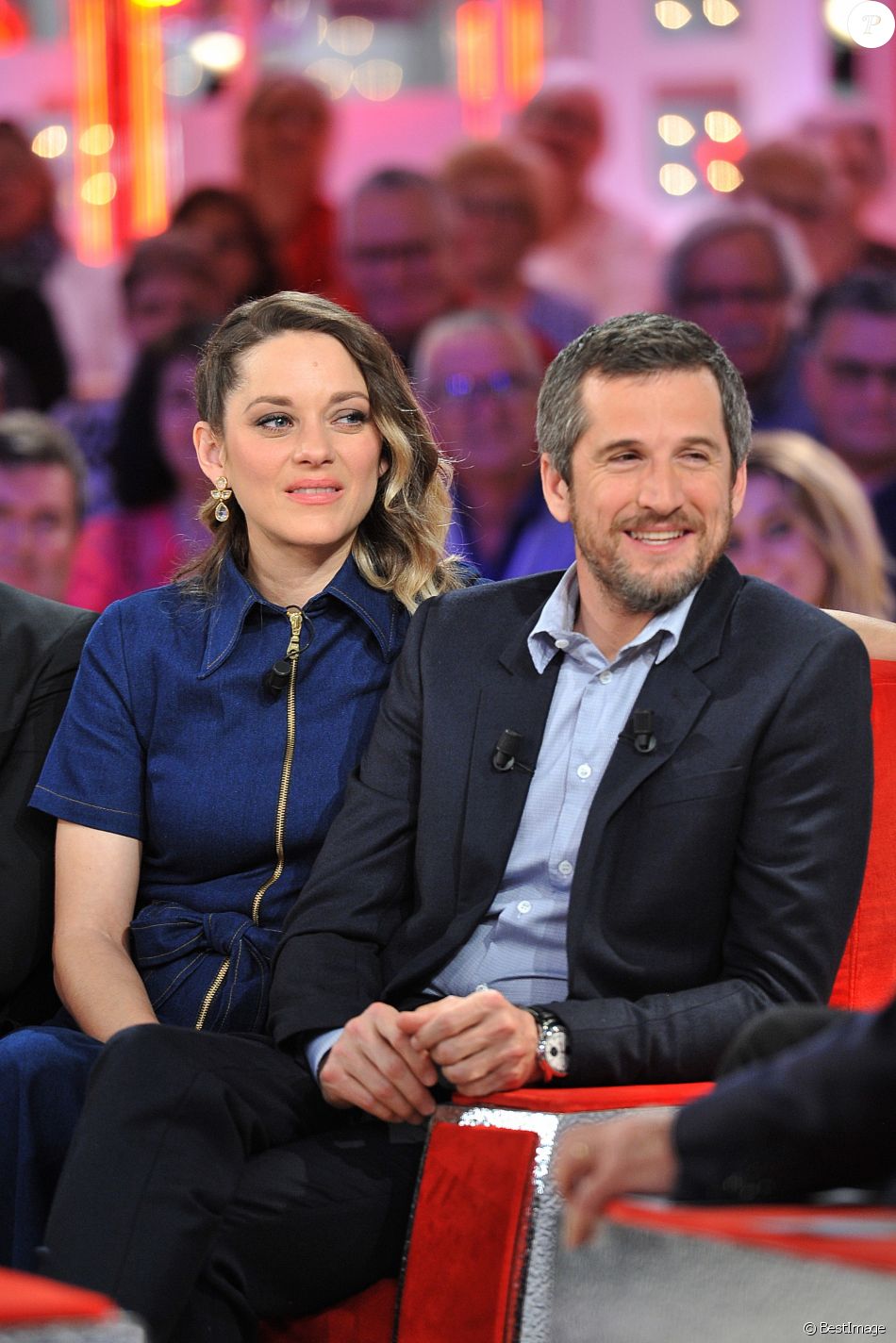 Exclusif Marion Cotillard Guillaume Canet Enregistrement De L Emission Vivement Dimanche Prochain Presentee Par M Drucker Et Diffusee Le 5 Mai Sur France 2 Purepeople