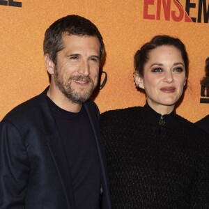 Guillaume Canet et sa compagne Marion Cotillard - Avant-première du film "Nous finirons ensemble" au Gaumont Opéra à Paris le 29 avril 2019. © Pierre Perusseau/Bestimage