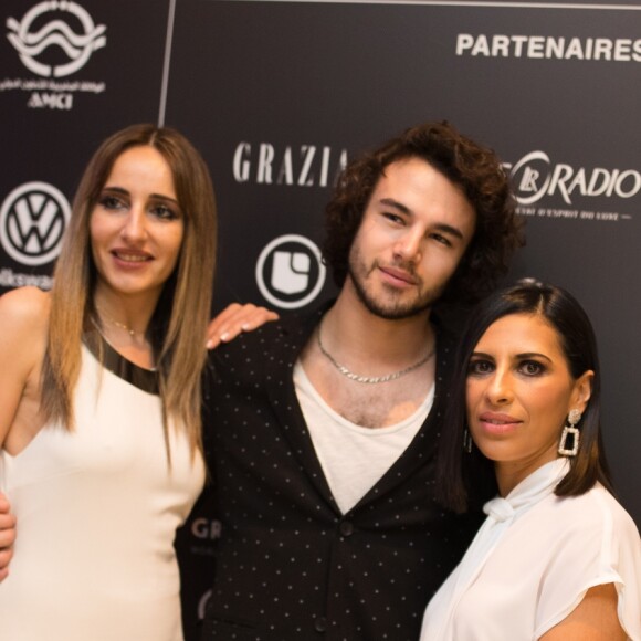 Exclusif - Anthony Colette et guest lors du photocall de la 14ème édition du Casa Fashion Show au Sofitel Casablanca Tour Blanche à Casablanca, Maroc, le 20 avril 2019. Sept ans déjà que le Casa Fashion Show promeut la femme marocaine citoyenne du monde. Devenu un rendez-vous incontournable et placé sous le Haut Patronage de Sa Majesté le Roi du Maroc, l'événement porté par K.Cheddadi et chorégraphié par H.Ghorab, se veut le reflet d'une société plurielle et avant-gardiste, jonglant avec brio entre ses racines orientales et sa culture occidentale. Une société solidaire également… L'événement soutenant depuis son lancement l’Association des Bonnes Œuvres du Cœur dont l’objectif est de redonner un souffle de vie et d’espoir aux bébés bleus. Le Casa Fashion Show dévoile au public marocain les collections Printemps/Eté 2019 des griffes les plus prestigieuses : de Etro à Oud Paris, en passant par Elisabetta Franchi, Pinko, Dice Kayek, Just Cavalli ou encore Orza Couture… Les créateurs marocains Lina Cahill et Sara Chraibi revisitent la robe du soir, avec cet œil aiguisé et ce sens pointu du détail qui les caractérisent. Le talentueux couturier tunisien, Ali Karoui (souvent surnommé le nouveau Azzedine Alaia), est présent pour la seconde fois consécutive. Enfin, l’enseigne marocaine de luxe IO sera la chaussure officielle de l’événement et l’Oréal Paris, le partenaire coiffure et make up du show. © Philippe Doignon/Bestimage