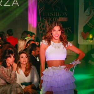 Exclusif - Iris Mittenaere (Miss France 2016 et Miss Univers 2016) lors du défilé de la 14ème édition du Casa Fashion Show au Sofitel Casablanca Tour Blanche à Casablanca, Maroc, le 20 avril 2019. Sept ans déjà que le Casa Fashion Show promeut la femme marocaine citoyenne du monde. Devenu un rendez-vous incontournable et placé sous le Haut Patronage de Sa Majesté le Roi du Maroc, l'événement porté par K.Cheddadi et chorégraphié par H.Ghorab, se veut le reflet d'une société plurielle et avant-gardiste, jonglant avec brio entre ses racines orientales et sa culture occidentale. Une société solidaire également… L'événement soutenant depuis son lancement l’Association des Bonnes Œuvres du Cœur dont l’objectif est de redonner un souffle de vie et d’espoir aux bébés bleus. Le Casa Fashion Show dévoile au public marocain les collections Printemps/Eté 2019 des griffes les plus prestigieuses : de Etro à Oud Paris, en passant par Elisabetta Franchi, Pinko, Dice Kayek, Just Cavalli ou encore Orza Couture… Les créateurs marocains Lina Cahill et Sara Chraibi revisitent la robe du soir, avec cet œil aiguisé et ce sens pointu du détail qui les caractérisent. Le talentueux couturier tunisien, Ali Karoui (souvent surnommé le nouveau Azzedine Alaia), est présent pour la seconde fois consécutive. Enfin, l’enseigne marocaine de luxe IO sera la chaussure officielle de l’événement et l’Oréal Paris, le partenaire coiffure et make up du show. © Philippe Doignon/Bestimage