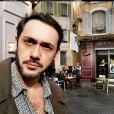 Emanuele Giorgi sur le tournage de "Plus belle la vie", Instagram, 7 décembre 2018