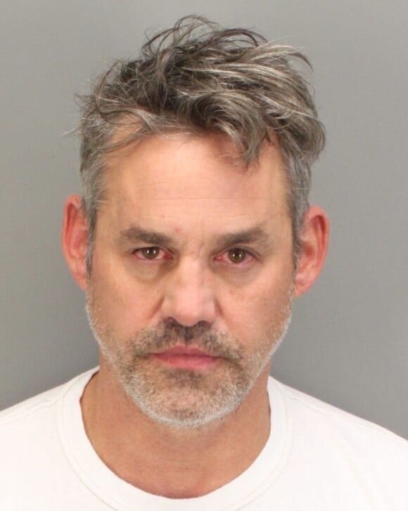 Mugshot de Nicholas Brendon : L'ex-acteur de Buffy arrêté après avoir agressé sa compagne le 18 octobre 2017. Marina del Rey, CA