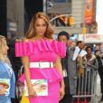 Tyra Banks fait la promotion du magazine Sports Illustrated Swimsuit 2019 dont elle fait la couverture à New York, le 8 mai 2019  Former model and TV host Tyra Banks looks great on Pink while promoting her new Sports Illustrated Swimsuit 2019 cover! 8th may 201908/05/2019 - New York
