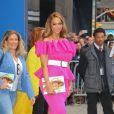 Tyra Banks fait la promotion du magazine Sports Illustrated Swimsuit 2019 dont elle fait la couverture à New York, le 8 mai 2019  Former model and TV host Tyra Banks looks great on Pink while promoting her new Sports Illustrated Swimsuit 2019 cover! 8th may 201908/05/2019 - New York