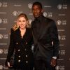 Paul Pogba et sa compagne Maria Salaues lors de la soirée du prix du joueur de l'année de Manchester United 2019 au stade Old Trafford à Manchester, Royaume Uni, le 9 mai 2019.