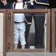 Le prince Albert II et la princesse Charlène de Monaco avec leurs enfants le prince Jacques de Monaco et la princesse Gabriella de Monaco lors de la 9ème édition du Tournoi Sainte Dévote de Rugby au Stade Louis II à Monaco, le 11 mai 2019. © Jean-Charles Vinaj/Pool/Bestimage