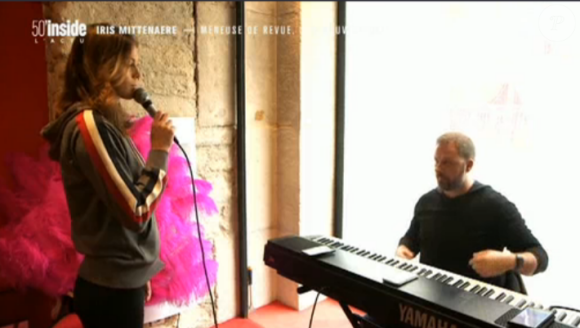 Iris Mittenaere dans "50 Minutes Inside", 11 mai 2019, sur TF1