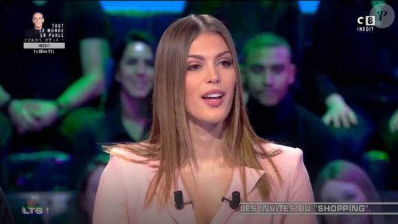 Iris Mittenaere dans "Les Terriens du samedi", 11 mai 2019, sur C8