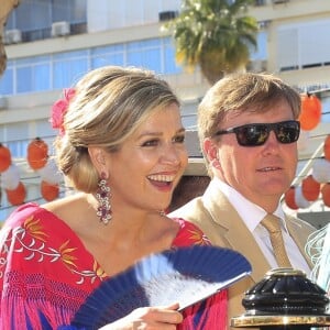 Le roi Willem-Alexander et la reine Maxima des Pays-Bas ont traversé Séville en calèche le 10 mai 2019 lors de la Feria, où ils se sont connus vingt ans plus tôt, avec leurs filles la princesse héritière Catharina-Amalia, la princesse Alexia et la princesse Ariane.