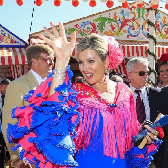 Le roi Willem-Alexander et la reine Maxima des Pays-Bas ont participé le 10 mai 2019 à la Feria de Séville, où ils se sont connus vingt ans plus tôt, avec leurs filles la princesse héritière Catharina-Amalia, la princesse Alexia et la princesse Ariane.