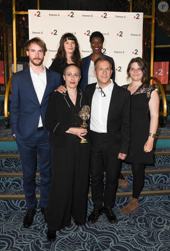 Elise Vigier et Marcial Di Fonzo Bo lors de la 31ème cérémonie des Molières 2019 aux Folies Bergère à Paris, France, le 13 mai 2019. © Coadic Guirec/Bestimage