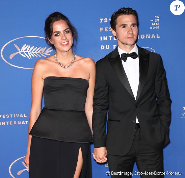 Anouchka Delon et son compagnon Julien Dereims - Photocall du dîner d'ouverture du 72ème Festival International du Film de Cannes, le 14 mai 2019. © Jacovides-Borde-Moreau/Bestimage