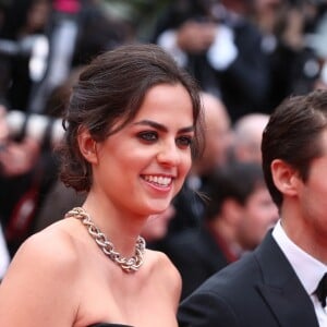 Anouchka Delon (Robe Elie Saab) et son compagnon Julien Dereims - Montée des marches du film "The Dead Don't Die" lors de la cérémonie d'ouverture du 72ème Festival International du Film de Cannes. Le 14 mai 2019 © Jacovides-Moreau / Bestimage