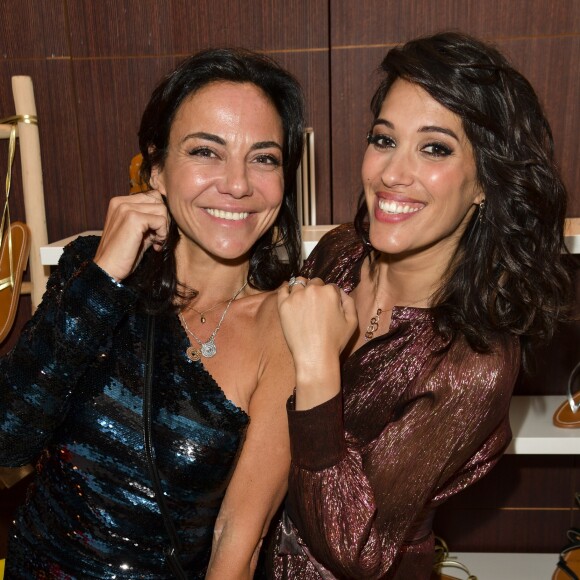 Exclusif - Sandra Sisley et Laurie Cholewa - Soirée d'ouverture de la terrasse Sandra & Co à Cannes, le 14 mai 2019. © Pierre Perusseau/Bestimage