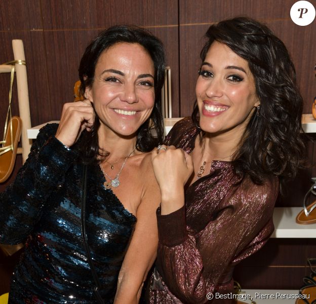 Exclusif - Sandra Sisley et Laurie Cholewa - Soirée d'ouverture de la terrasse Sandra & Co à Cannes, le 14 mai 2019. © Pierre Perusseau/Bestimage
