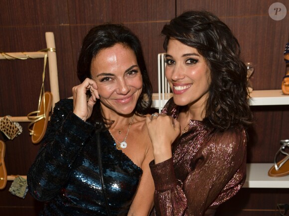 Exclusif - Sandra Sisley et Laurie Cholewa - Soirée d'ouverture de la terrasse Sandra & Co à Cannes, le 14 mai 2019. © Pierre Perusseau/Bestimage