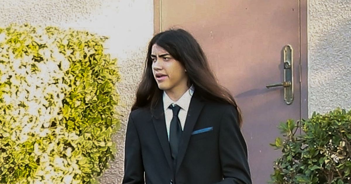 Blanket Jackson Exclusif Obsèques de Joe Jackson à Pasadena, le 2