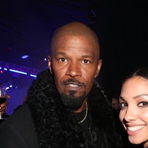 Jamie Foxx et sa fille Corrine Foxx à l'after party Fox Upfronts au Wollman Rink à Central Park, New York, le 14 mai 2019.