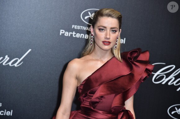 Amber Heard - Photocall de la soirée "Chopard Love Night" lors du 72ème Festival International du Film de Cannes. Le 17 mai 2019 © Giancarlo Gorassini / Bestimage