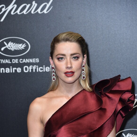 Amber Heard - Photocall de la soirée "Chopard Love Night" lors du 72ème Festival International du Film de Cannes. Le 17 mai 2019 © Giancarlo Gorassini / Bestimage
