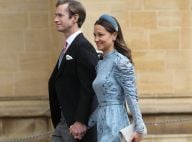 Pippa Middleton tout sourire au mariage de son ex avec Gabriella Windsor