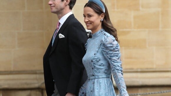 Pippa Middleton tout sourire au mariage de son ex avec Gabriella Windsor