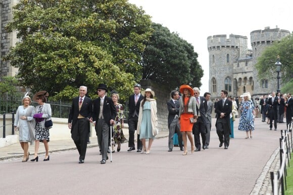 Mariage de Lady Gabriella Windsor avec Thomas Kingston dans la chapelle Saint-Georges du château de Windsor le 18 mai 2019. 