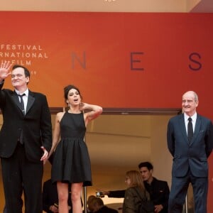 Quentin Tarantino, sa femme Daniela Pick, Pierre Lescure, président du festival de Cannes - Montée des marches du film Le lac aux oies sauvages lors du 72ème Festival International du Film de Cannes. Le 18 mai 2019 © Jacovides - Moreau / Bestimage