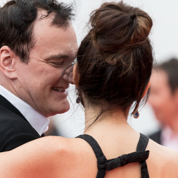 Quentin Tarantino, sa femme Daniela Pick - Montée des marches du film Le lac aux oies sauvages lors du 72ème Festival International du Film de Cannes. Le 18 mai 2019 © Jacovides - Moreau / Bestimage