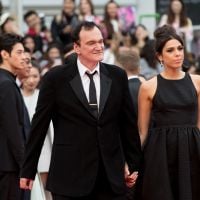Quentin Tarantino au bras de sa femme Daniela Pick, très chic, à Cannes