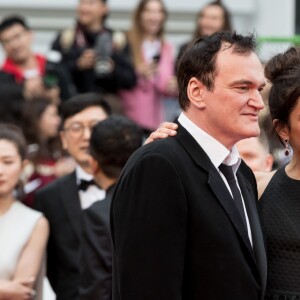 Quentin Tarantino, sa femme Daniela Pick - Montée des marches du film Le lac aux oies sauvages lors du 72ème Festival International du Film de Cannes. Le 18 mai 2019 © Jacovides - Moreau / Bestimage