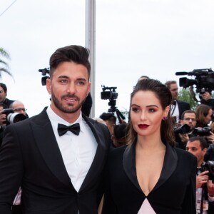 Nabilla Benattia, enceinte, au bras de son mari Thomas Vergara lors de la montée des marches du film "A Hidden Life" lors du 72ème Festival International du Film de Cannes, le 19 mai 2019. © Jacovides-Moreau / Bestimage