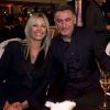 Christophe Galtier et sa femme lors de la soirée de la 28ème cérémonie des trophées UNFP (Union nationale des footballeurs professionnels) au Pavillon d'Armenonville à Paris, France, le 19 mai 2019.