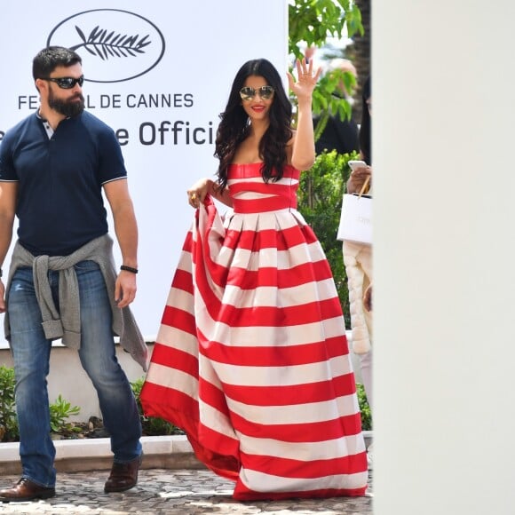 Aishwarya Rai à l'hôtel Martinez lors du 72ème Festival International du Film de Cannes, le 19 mai 2019.