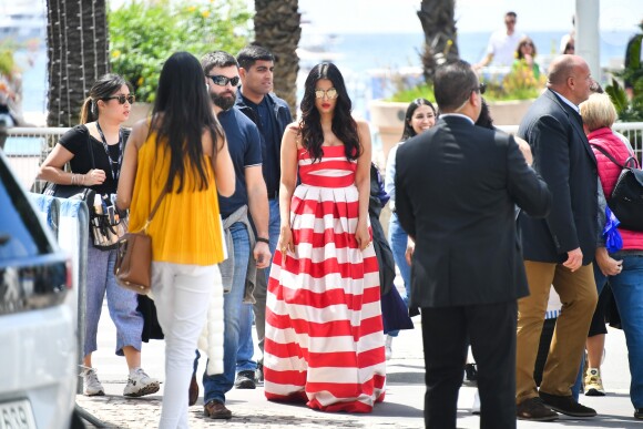 Aishwarya Rai à l'hôtel Martinez lors du 72ème Festival International du Film de Cannes, le 19 mai 2019.
