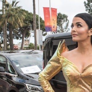 Aishwarya Rai au 72ème Festival International du Film de Cannes, France, le 19 mai 2019.