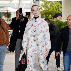 Elle Fanning lors du 72ème Festival International du Film de Cannes en France, le 18 mai 2019