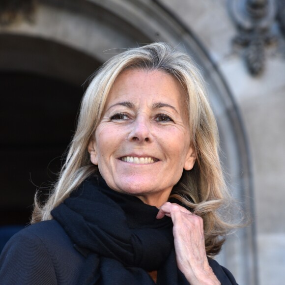 Claire Chazal arrive au gala du 350ème anniversaire de l'Opéra Garnier à Paris, France, le 8 mai 2019. © Giancarlo Gorassini/Bestimage
