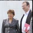 Roselyne et Pierre Bachelot au campus UMP de Royan, en septembre 2008 
  
