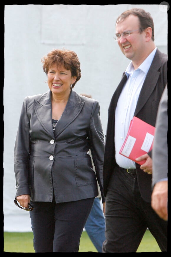 Roselyne et Pierre Bachelot au campus UMP de Royan, en septembre 2008