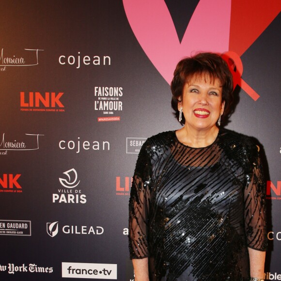 Roselyne Bachelot lors du gala de charité le grand bal "ParAmour' à l'hôtel de ville de Paris, France, le 14 février 2019. L'ensemble des bénéfices récoltés lors de la soirée seront reversés à la lutte contre le sida (PARISSANSANSSIDA). © Denis Guignebourg/Bestimage