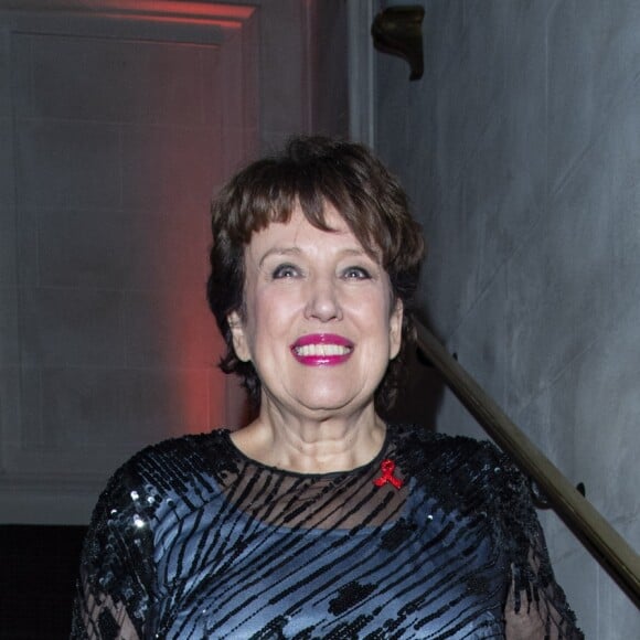 Roselyne Bachelot - 10ème dîner LINK pour Aides au Pavillon Cambon à Paris, le 3 décembre 2018. © Pierre Perusseau/Bestimage