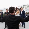 Brad Pitt, Quentin Tarantino, Margot Robbie, Leonardo Dicaprio au photocall du film Once upon a time in Hollywood lors du 72ème Festival International du film de Cannes. Le 22 mai 2019 © Jacovides-Moreau / Bestimage