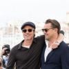 Brad Pitt, Leonardo Dicaprio au photocall du film Once upon a time in Hollywood lors du 72ème Festival International du film de Cannes. Le 22 mai 2019 © Jacovides-Moreau / Bestimage