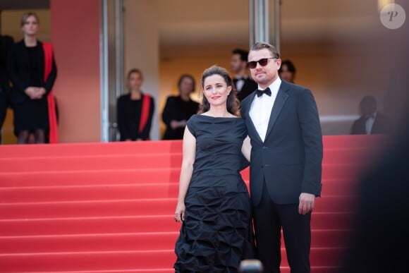 Leila Conners et Leonardo DiCaprio - Montée des marches du film "Roubaix, une lumière (Oh Mercy!)" lors du 72ème Festival International du Film de Cannes. Le 22 mai 2019 © Borde / Bestimage